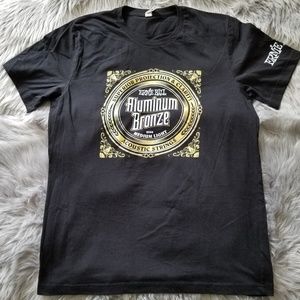 Ernie Ball Guitar Strings Tee Large